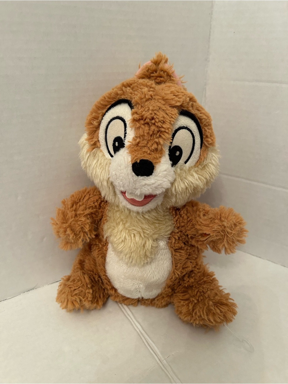 Disney Chip Plush Toy - Brown, Cream, White Soft Stuffed Character